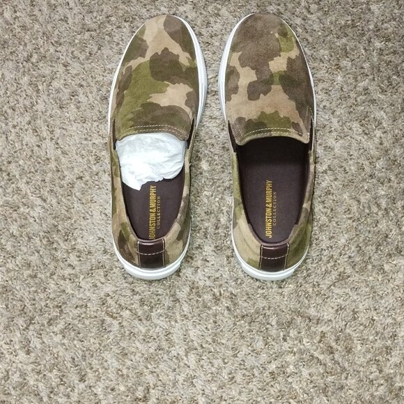 Men\'s Johnston & Murphy Anson Slip- Camouflage Shoes Size US 10.5 M. NWOB. main image 6